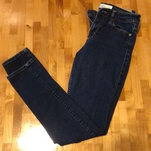 Skinny dark blue jeans - Abercrombie & Fitch